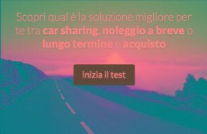Auto nuova, car sharing o noleggio? Scopri cosa conviene con un test