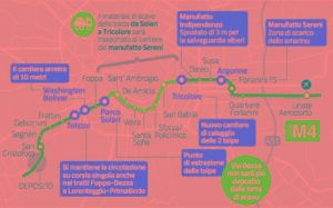 Cantieri M4, approvata la maxi variante
