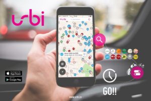 La app Urbi per gestire la mobilità condivisa