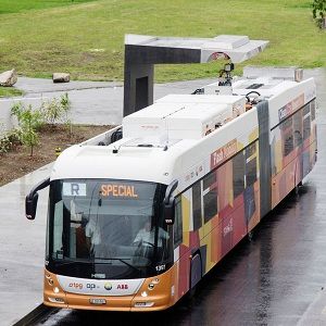 Autobus elettrici carichi in 5 minuti