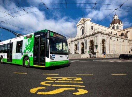 Cagliari: presentati i nuovi filobus 100% elettrici