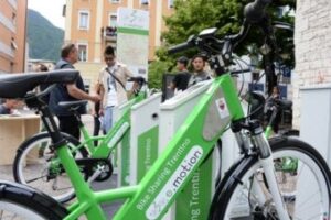 Trento: Bike sharing, trend in crescita