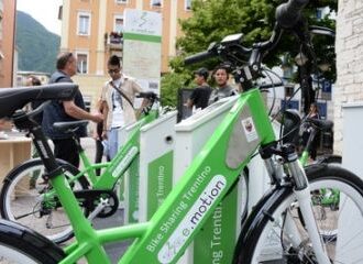 Trento: Bike sharing, trend in crescita