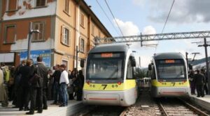 Bergamo: guardie giurate sul Tram Bergamo-Albino