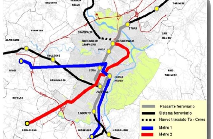 Torino: alla cordata italo francese Systra la gara per la progettazione della linea 2 della metro