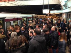 Roma: caos sulla linea B della metropolitana