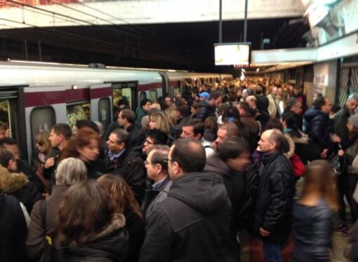 Roma: caos sulla linea B della metropolitana