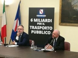 Campania: Tpl, presentato il piano da 6 miliardi di euro