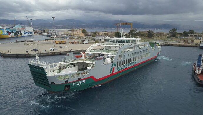 Messina: inaugurata la nuova nave Blueferries “Trinacria”