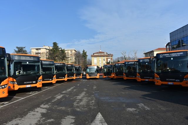 Parma: Tep, presentati i nuovi autobus