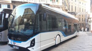 Genova: a settembre il battesimo del primo bus elettrico