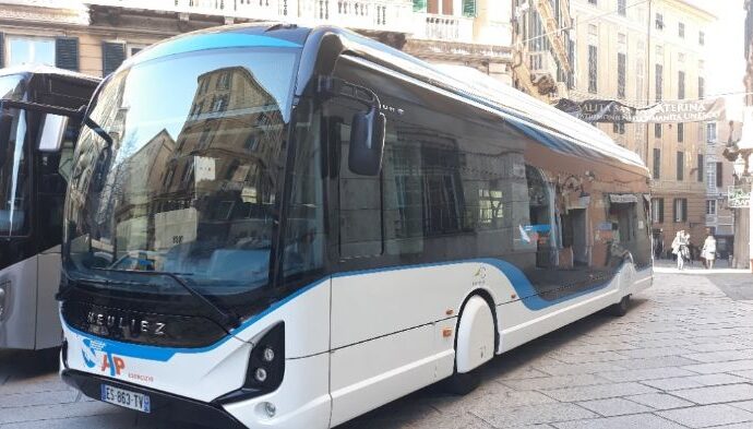 Genova: a settembre il battesimo del primo bus elettrico