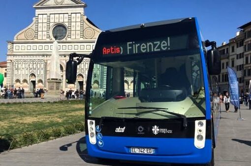 Firenze: parte dalla città toscana il tour italiano di Aptis, il bus elettrico di Alstom