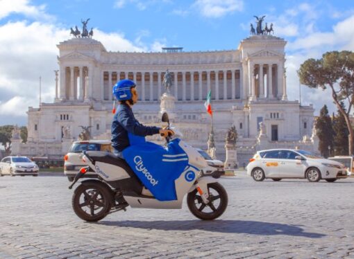 Roma: parte il servizio Cityscoot