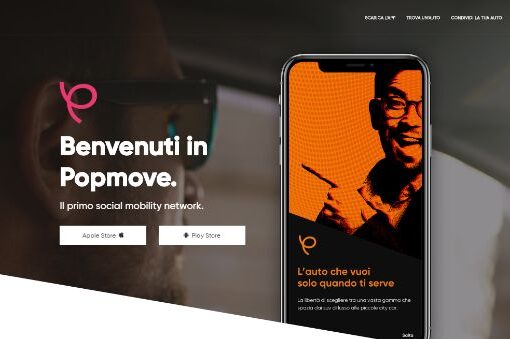 Popmove, è arrivato il car sharing fra privati