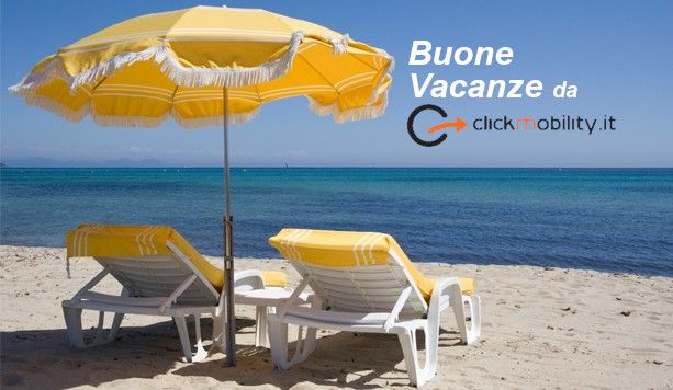 Clickmobility vi augura Buone Vacanze