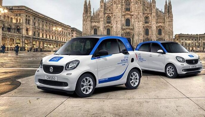 Milano: Car sharing, rese note le nuove linee guida per il prossimo bando