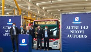 Campania: 142 nuovi bus per la Regione