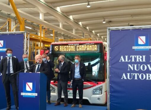 Campania: 142 nuovi bus per la Regione