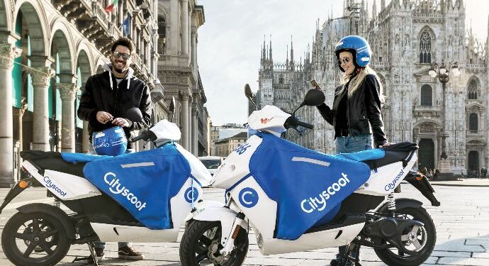 Milano: Cityscoot, 5 minuti gratuiti ogni giorno per i nuovi iscritti
