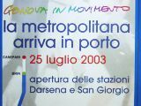 Genova. La metropolitana arriva in porto