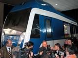 NAPOLI. UN PROTOTIPO PER LA CIRCUMVESUVIANA: PRESENTATO IERI IL PRIMO ELETTROTRENO (ETR) REALIZZATO DA ANSALDOBREDA E FIREMA