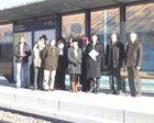 BOLZANO. PRESENTATE LE NUOVE PENSILINE LUNGO LA FERROVIA MERANO-BOLZANO