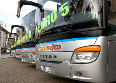 Belluno. Per Dolomitibus nuovi autobus amici delL'ambiente