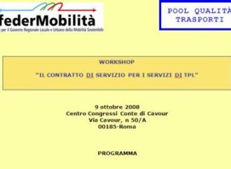 Roma. “Il contratto di servizio per i servizi di tpl”: domani al Centro Congressi Conte di Cavour