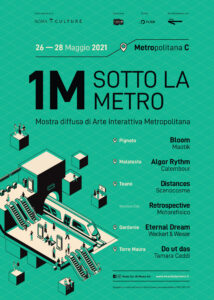 Atac: una “galleria d’arte digitale” in Metro C