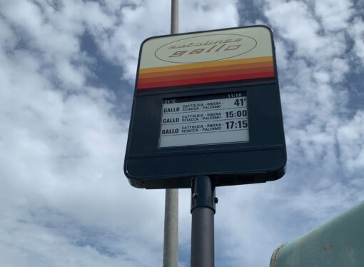 Agrigento: Autolinee Gallo, installata nuova palina digitale