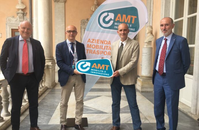 Genova: Amt, presentato il nuovo logo