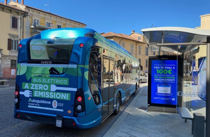 Pavia: il trasporto pubblico a zero emissioni  di Autoguidovie