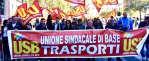 Trasporto Pubblico Locale: indetto dal sindacato USB per venerdì 17 settembre sciopero nazionale di 24 ore
