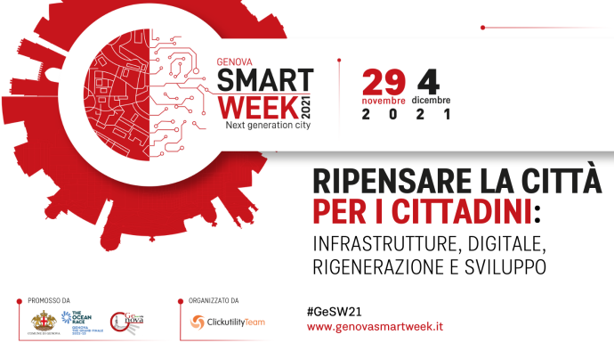 Genova: tutto pronto per la 7^ edizione di Genova Smart Week 2021