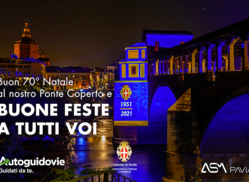 Autoguidovie, un Natale insieme alla città di Pavia