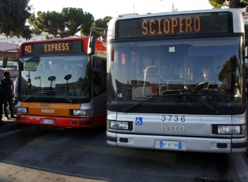 Domani sciopero nazionale dei trasporti pubblici