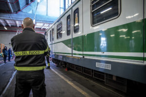 Milano: Atm, carrozza dismessa per i Vigili del Fuoco
