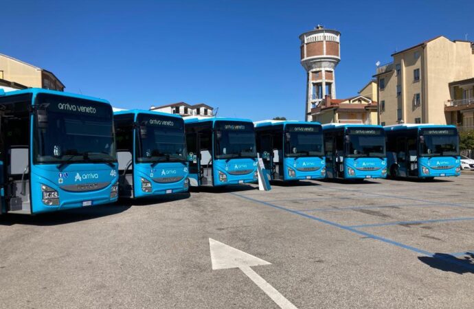 Arriva Veneto: presentati a Chioggia i nuovi bus Iveco a biometano