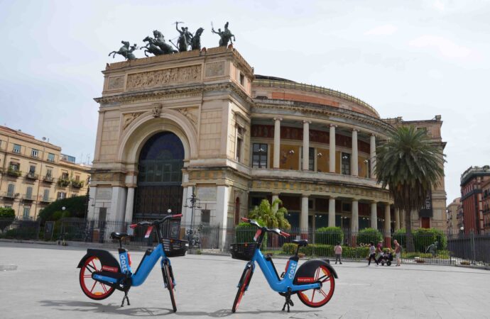 Palermo: Dott amplia il servizio, dopo i monopattini arrivano 500 e-bike