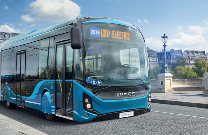 500 bus Iveco E-Way sulle strade del Belgio
