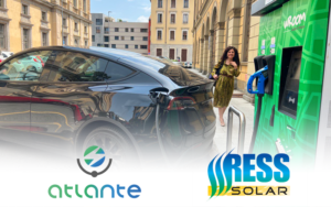 Atlante acquisisce il network Ressolar per la ricarica di veicoli elettrici