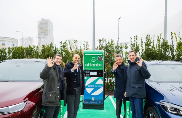 Atlante inaugura la sua nuova stazione di ricarica rapida a CityLife