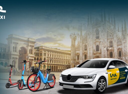 Wetaxi cresce ancora: oltre 13.500 veicoli elettrici a noleggio a Milano e Roma