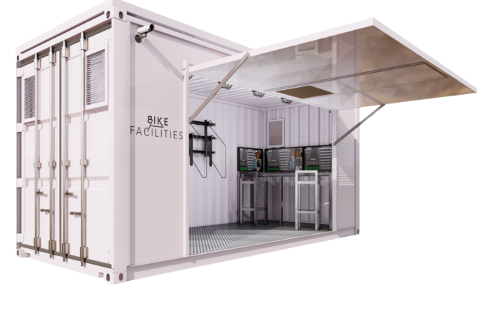 L’azienda trentina Bike Facilities lancia sul mercato la stazione mobile Bike Station