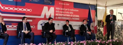 Catania: metropolitana, inaugurati i lavori per la tratta Misterbianco-Paternò