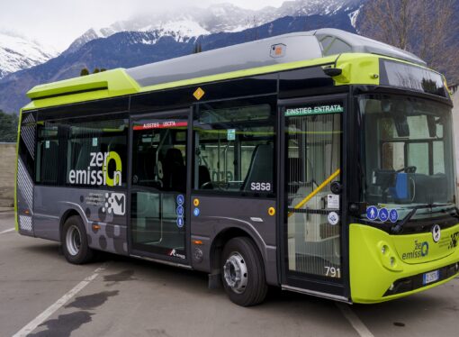 Merano: in servizio il nuovo minibus elettrico di Rampini