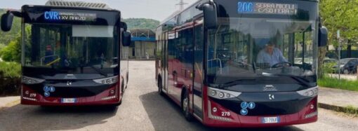 Cosenza: Amaco, consegnati i primi 2 bus elettrici