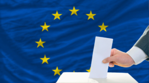 I monopattini e le e-bike di Lime e Dott per le elezioni europee.
