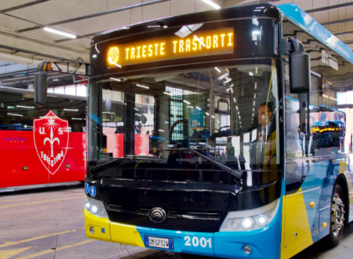 Trieste: da oggi in servizio i 13 nuovi autobus elettrici